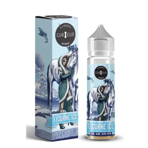 E-Liquide Curieux Licorne Ice 40ml