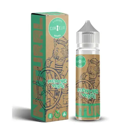E-Liquide Curieux Menthe Verte 50 ml